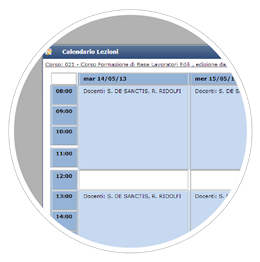 calendario delle edizioni