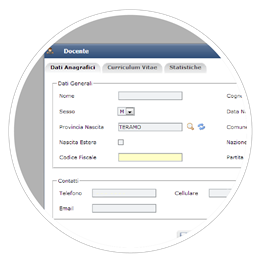 anagrfica docenti
