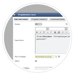 progettazione corsi di formazione