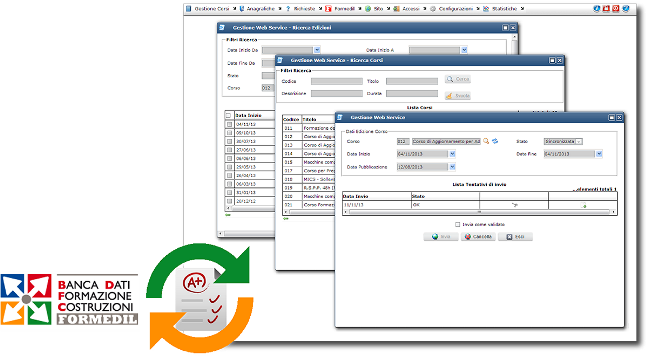 sincronizzazione con formedil